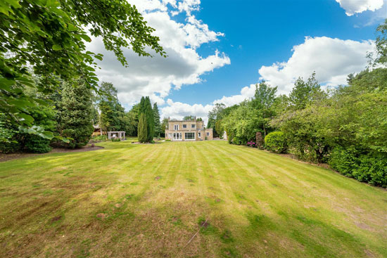 1930s art deco house in Honley, near Holmfirth, West Yorkshire