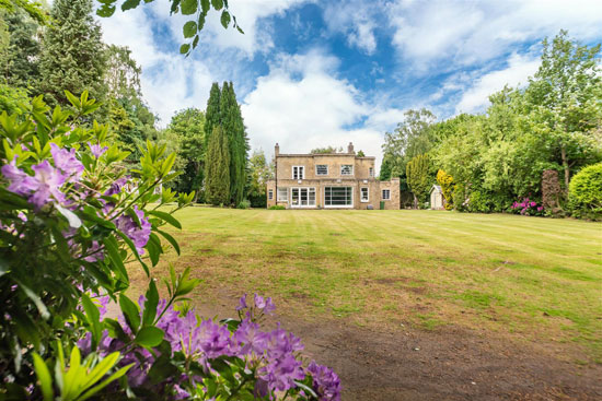 1930s art deco house in Honley, near Holmfirth, West Yorkshire