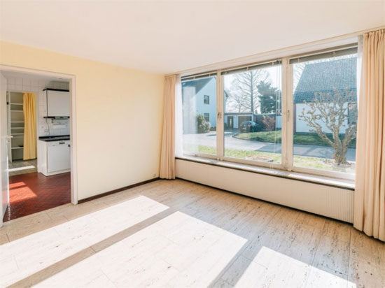 1970s modernist house with a bar in Dellbruck, Cologne, Germany