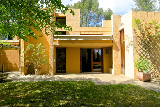 1960s Jean-Pierre Frapolli modern house near Aix-en-Provence, southern France