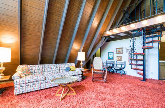 Time capsule for sale: 1970s A-frame holiday home in Midway, Utah, USA
