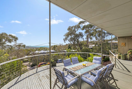 1950s John Hickford butterfly house in Anglesea, Victoria, Australia