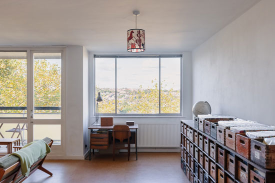 1960s midcentury modern apartment in Altior Court, London N6