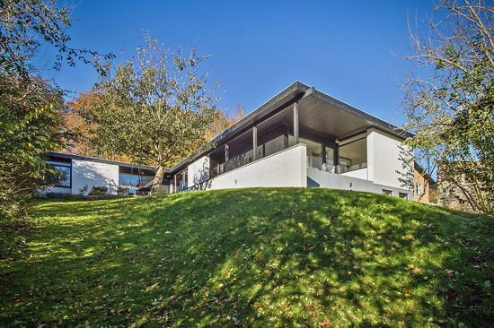 1950s Kjeld Dirckinck-Holmfel midcentury modern property in Aalborg, Denmark