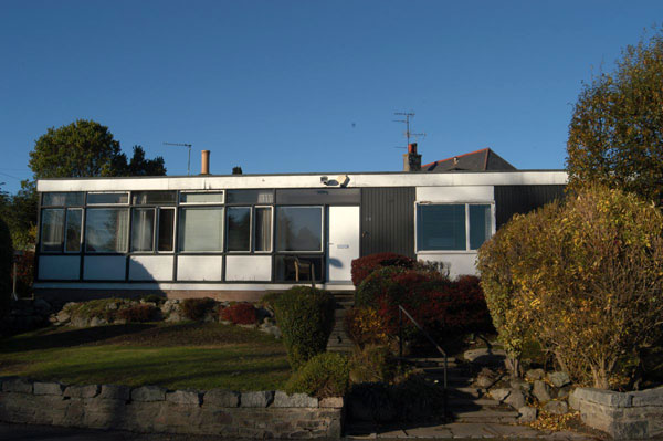 1960s modern house in Aberdeen, Scotland