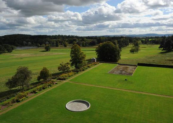 ab6 24-bedroom Dunecht House stately home in Westhill, Aberdeenshire