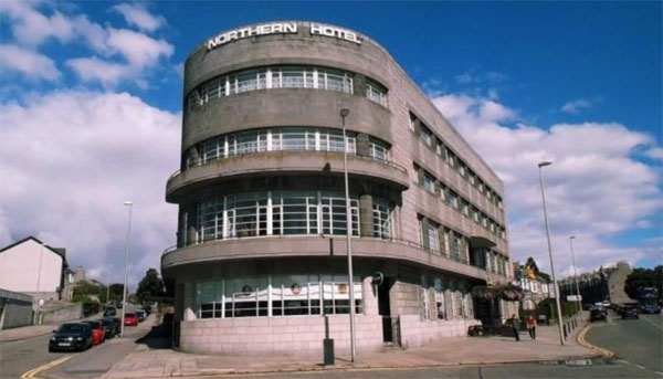 1930s art deco Northern Hotel in Aberdeen, Scotland