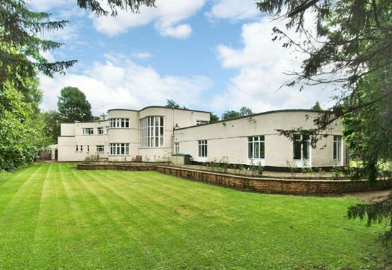 On the market: 1930s Adams Hill seven bedroom art deco house in Nottingham, Nottinghamshire