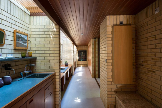 1960s Jorn Utzon-designed Ahm House in Harpenden, Hertfordshire