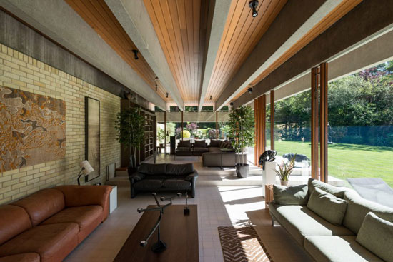 1960s Jorn Utzon-designed Ahm House in Harpenden, Hertfordshire