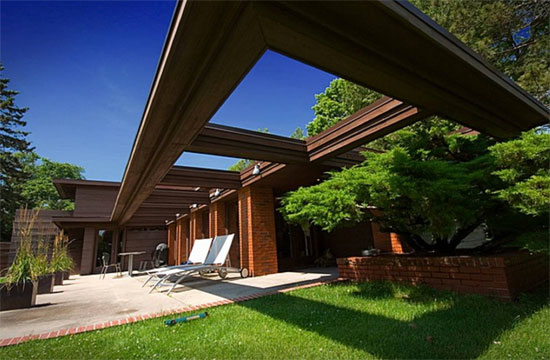 13. Frank Lloyd Wright-designed Schwartz House in Two Rivers, Wisconsin, USA