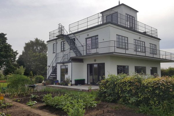 20. The Control Tower art deco-style house in York, North Yorkshire