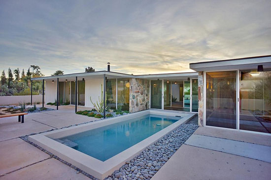 On the market: 1950s Alfred Newman Beadle-designed midcentury modern property in Paradise Valley, Arizona, USA