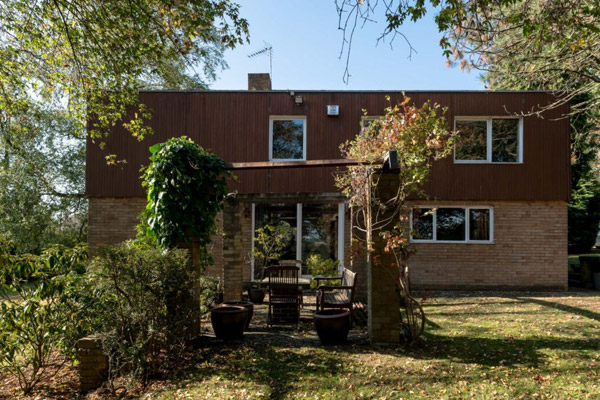 1960s grade II-listed Granelli House in Alvechurch, Worcestershire