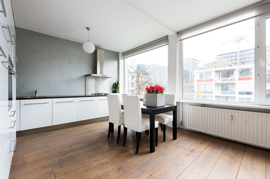 1950s Allert Warners De Warnersblokken apartment in Amsterdam, Holland