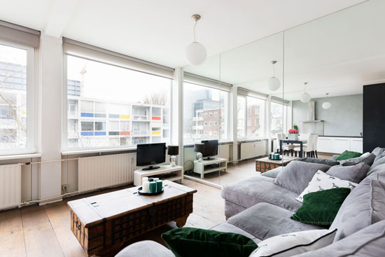 1950s Allert Warners De Warnersblokken apartment in Amsterdam, Holland