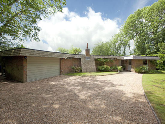 On the market: 1970s Michael Blee-designed Byron House in Ansty, West Sussex