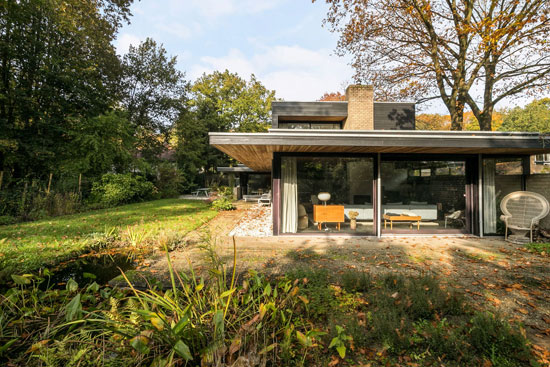 1970s modern house in Apeldoorn, Holland