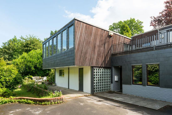 On the market: 1960s Murray, Ward & Partners-designed modernist property in Arford, Hampshire