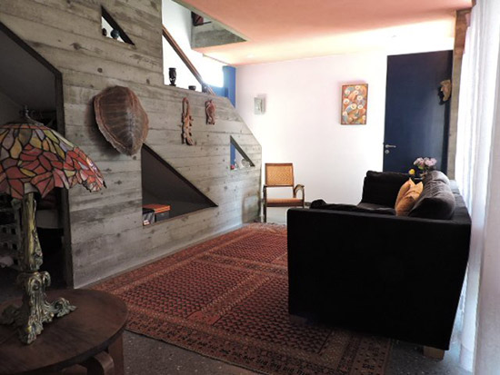 1960s modernist house in Chateau-Arnoux-Saint-Auban, south east France