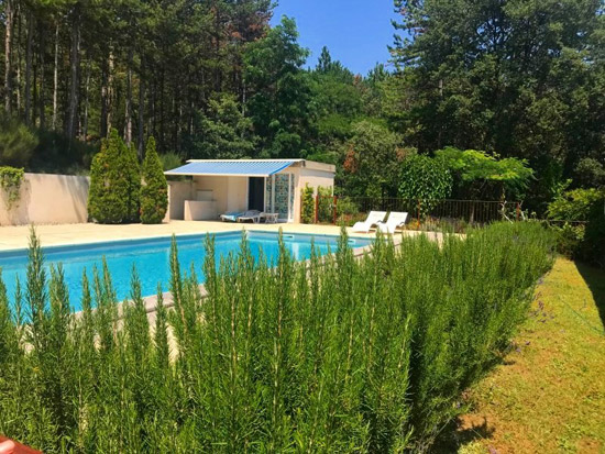 1960s modernist house in Chateau-Arnoux-Saint-Auban, south east France