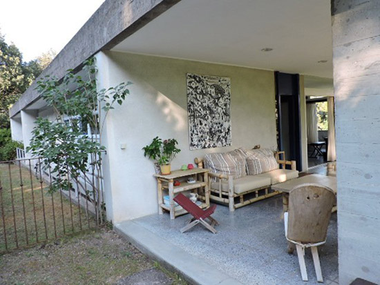 1960s modernist house in Chateau-Arnoux-Saint-Auban, south east France