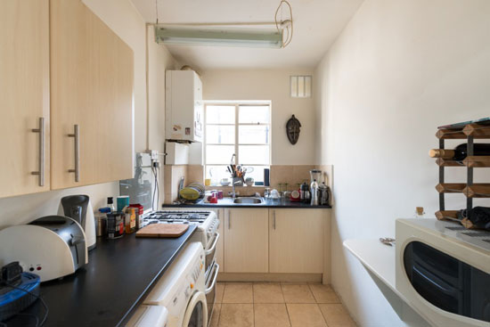 Apartment in the 1930s Howes and Jackman-designed art deco Clissold Court, London N4