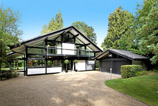 Modernist Huf Haus property in Ascot, Berkshire