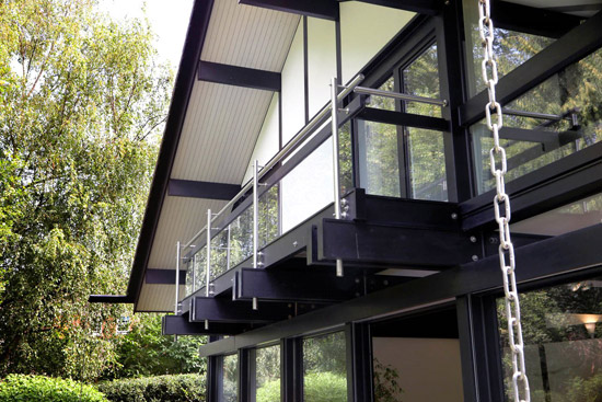 Modernist Huf Haus property in Ascot, Berkshire