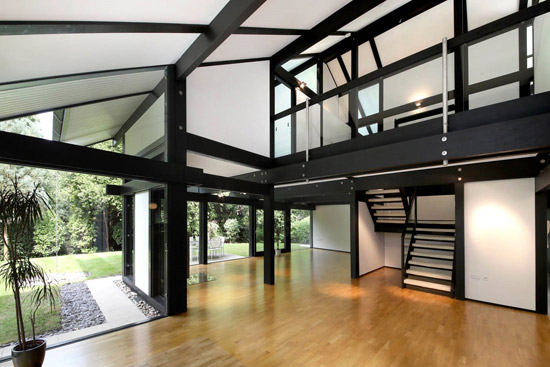 Modernist Huf Haus property in Ascot, Berkshire