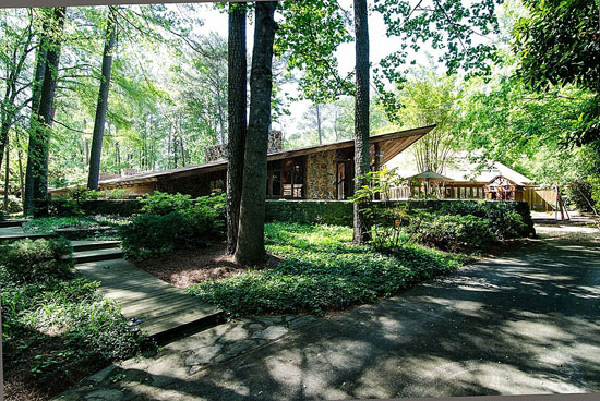 1960s Robert Green-designed midcentury modern property in Atlanta, Georgia, USA