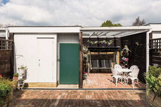 1960s Atelier 5 modernist house on the St Bernards estate, Croydon, Greater London