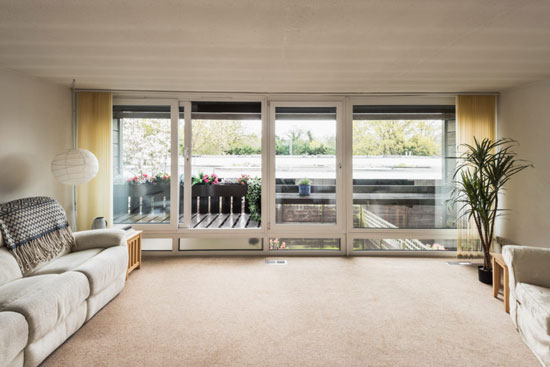 1960s Atelier 5 modernist house on the St Bernards estate, Croydon, Greater London