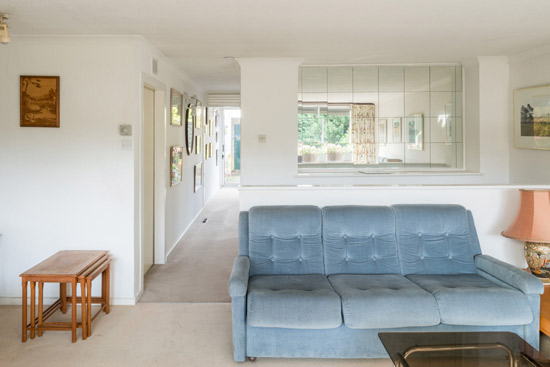 1960s Atelier 5 modern house on St Bernards estate, Croydon, Greater London
