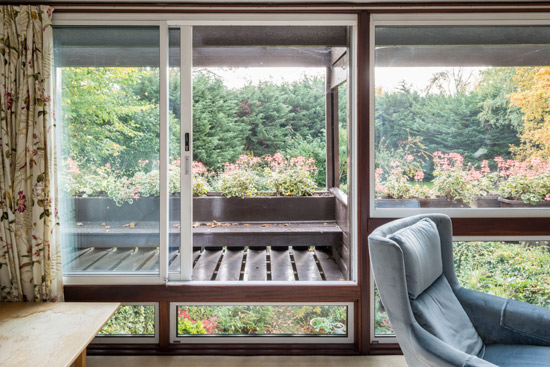 1960s Atelier 5 modern house on St Bernards estate, Croydon, Greater London