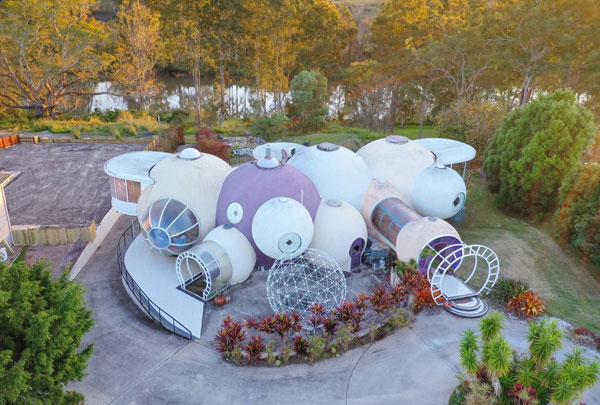 Graham Birchall Bubble House in Karalee Queensland, Australia