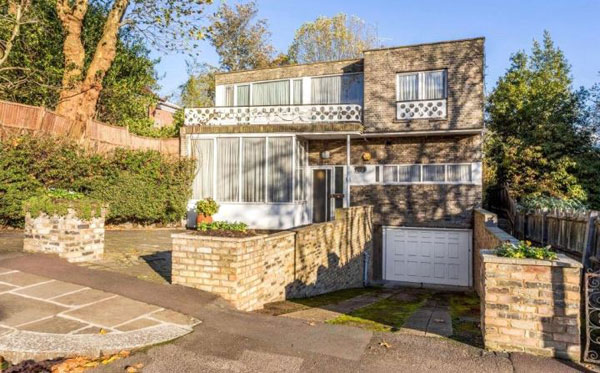 1930s Hermann Zweigenthal modernist property in Hampstead, London NW3