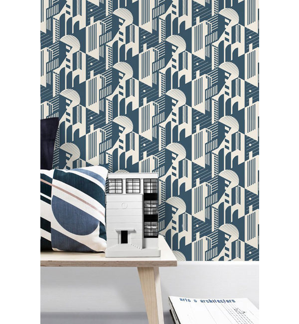 Mini Moderns unveils its Bauhaus wallpaper collection