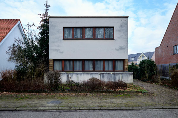 1930s E. Van Steenbergen modernist house in Vosselaar, Antwerp, Belgium