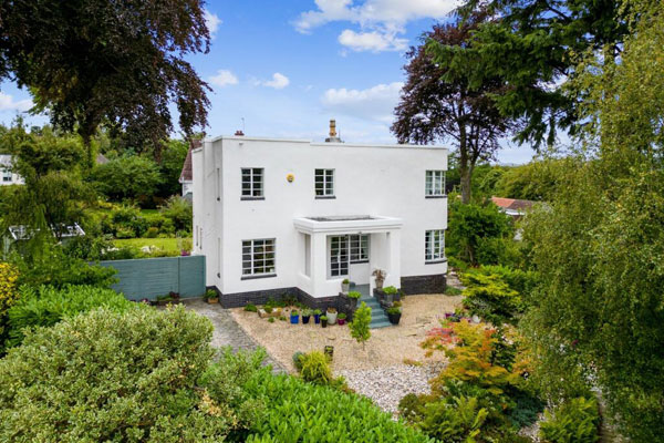 1930s John McDonald art deco house in Bearsden, East Dunbartonshire