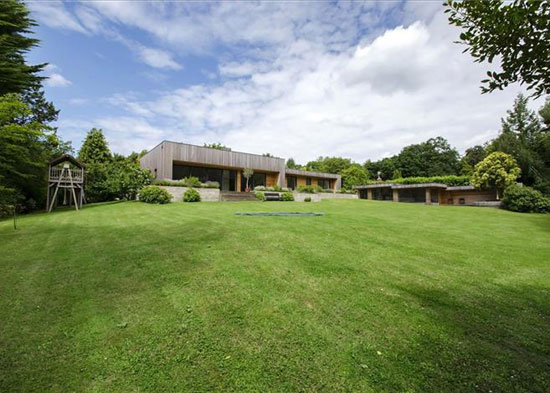 On the market: Outwood modernist property in Beaulieu, Hampshire