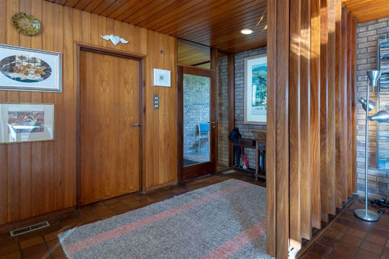 1960s modernist property in Broughty Ferry, near Dundee, Scotland