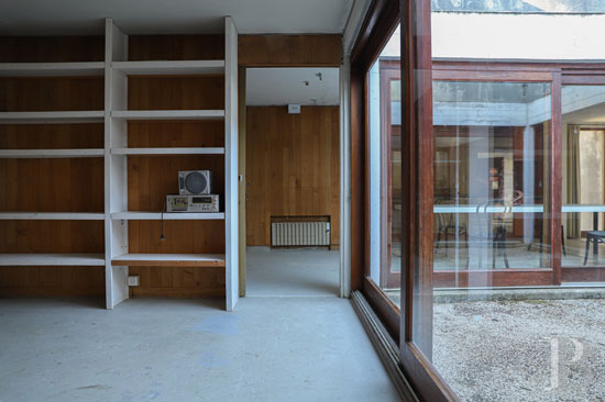 1960s brutalist house and art studio in Crestet, south-east France