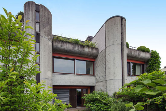 1970s brutalist property in Zug, Switzerland