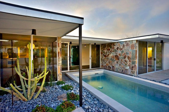1950s Alfred Newman Beadle-designed Beadle House 7 in Paradise Valley, Arizona, USA