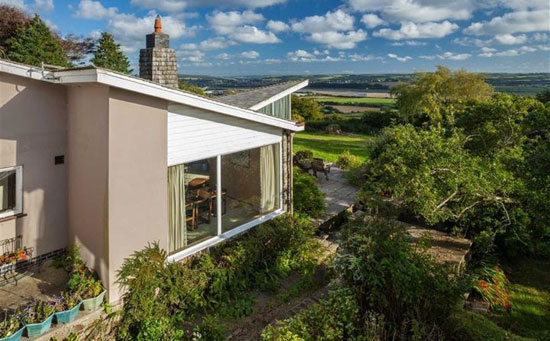 1960s Reginald Gale-designed midcentury property in Barnstaple, Devon
