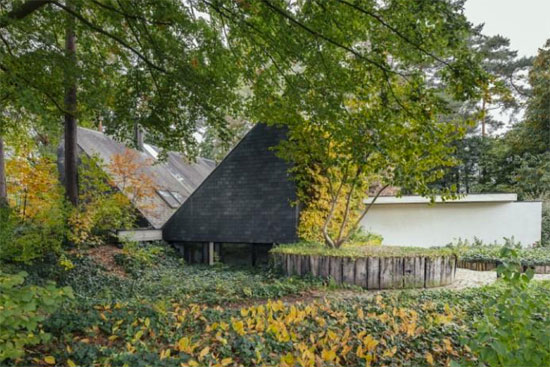 1970s Gerard Cools-designed brutalist property in Westerlo, Belgium