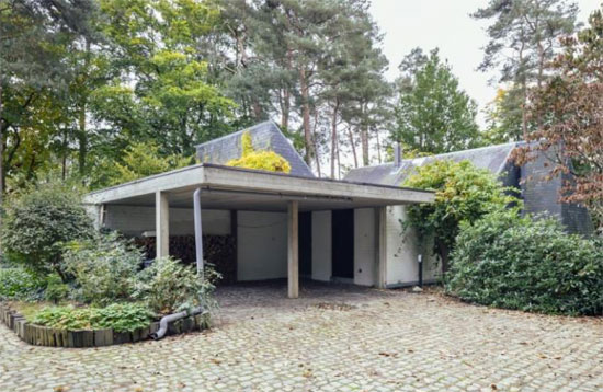 1970s Gerard Cools-designed brutalist property in Westerlo, Belgium