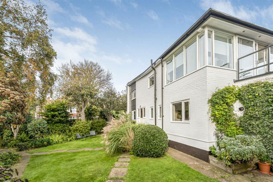 1950s midcentury modern house in Bridlington, East Yorkshire