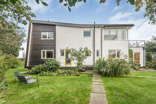 1950s midcentury modern house in Bridlington, East Yorkshire